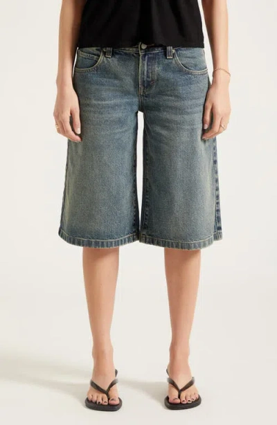 Pacsun Peyton Extreme Jorts In Blue