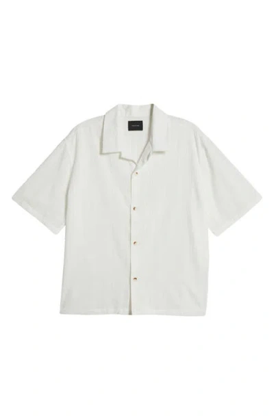 Pacsun Pointelle Camp Shirt