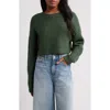 Pacsun Polar Waffle Knit Crop Sweater