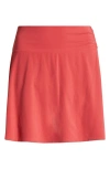 Pacsun Princess Cinch Skort In Red