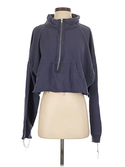 Pre-owned Pacsun Pullover Hoodie In Blue