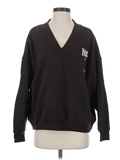 Pre-owned Pacsun Pullover Sweater In Brown