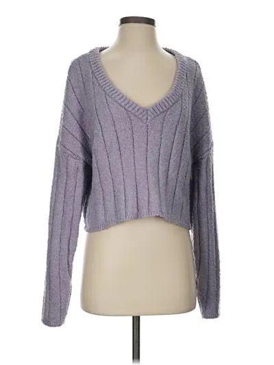Pre-owned Pacsun Pullover Sweater In Gray