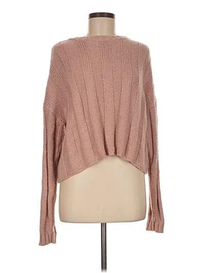 Pre-owned Pacsun Pullover Sweater In Pink