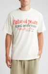 Pacsun Pulse Of Peace Graphic T-shirt In White