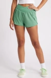 Pacsun Race Shorts In Green