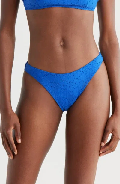 Pacsun Ramona Eyelet Bikini Bottoms In Surf The Web