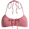 Pacsun Rebecca Gingham Bikini Top