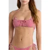 Pacsun Rebecca Gingham Bikini Top