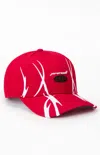 Pacsun Red Ascend Prevail Snapback Hat In Red