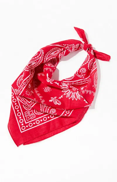 Pacsun Red Classic Bandana