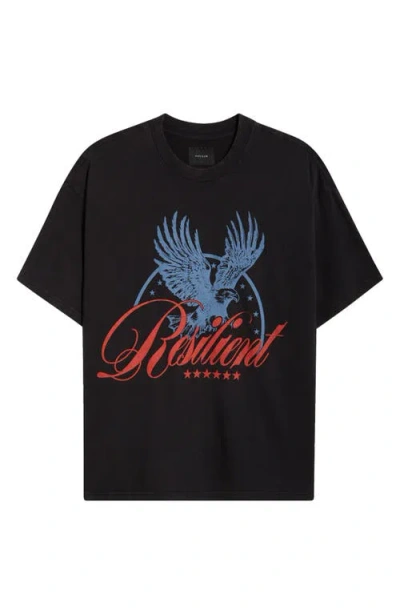 Pacsun Resilient Cotton Graphic T-shirt In Black