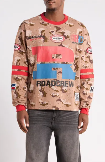 Pacsun Roadcrew Long Sleeve Graphic T-shirt In Multi