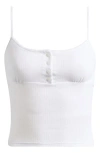 Pacsun Robin Pointelle Camisole In White