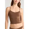 Pacsun Rosie Tankini Top In Brown