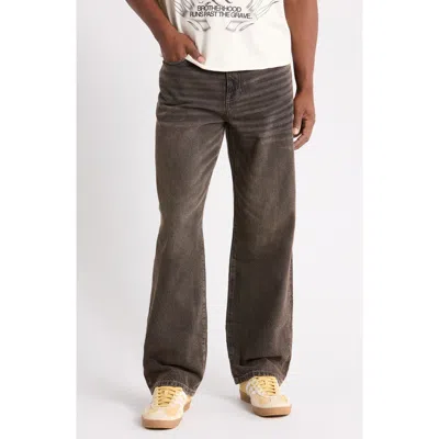 Pacsun Ryan Iii Overdye Baggy Straight Leg Jeans In Brown