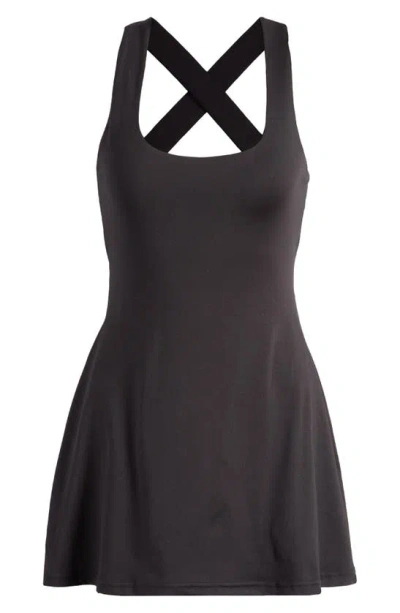 Pacsun Sequence Strappy Back Active Dress In Meteorite