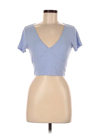 Pre-owned Pacsun Short Sleeve T-shirt In Blue