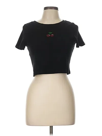 Pre-owned Pacsun Short Sleeve T-shirt In Black