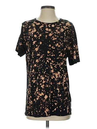 Pre-owned Pacsun Short Sleeve T-shirt In Black