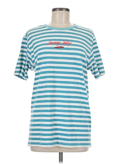 Pre-owned Pacsun Short Sleeve T-shirt In Blue