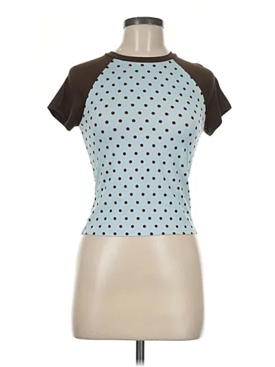 Pre-owned Pacsun Short Sleeve T-shirt In Brown