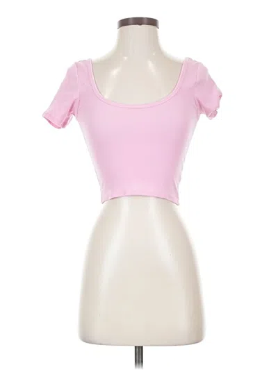 Pre-owned Pacsun Short Sleeve T-shirt In Pink