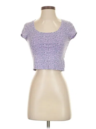 Pre-owned Pacsun Short Sleeve T-shirt In Purple