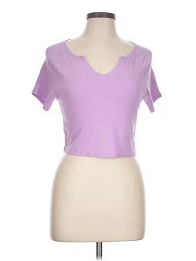 Pre-owned Pacsun Short Sleeve T-shirt In Purple