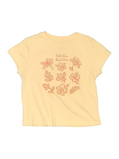 Pre-owned Pacsun Kids' Short Sleeve T-shirt In Yellow