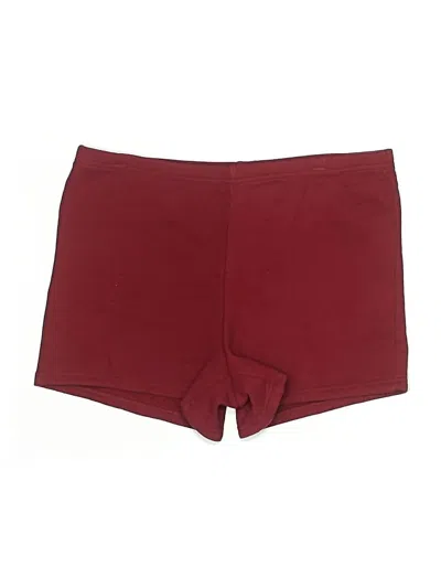 Pre-owned Pacsun Shorts In Burgundy