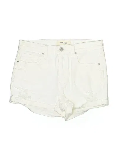Pre-owned Pacsun Shorts In White