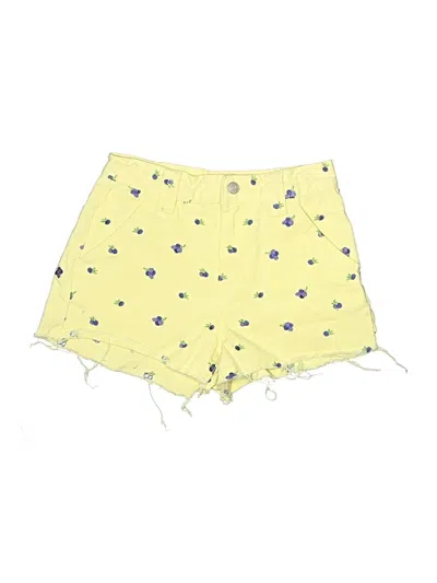 Pre-owned Pacsun Shorts In Yellow