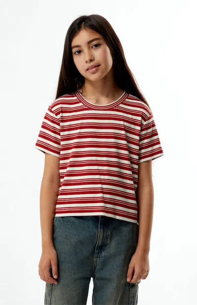 Pacsun Skimmer T-shirt In Red