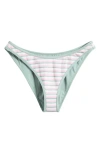 Pacsun Skyrocket High Leg Bikini Bottoms In Blue