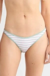 Pacsun Skyrocket High Leg Bikini Bottoms In Multi