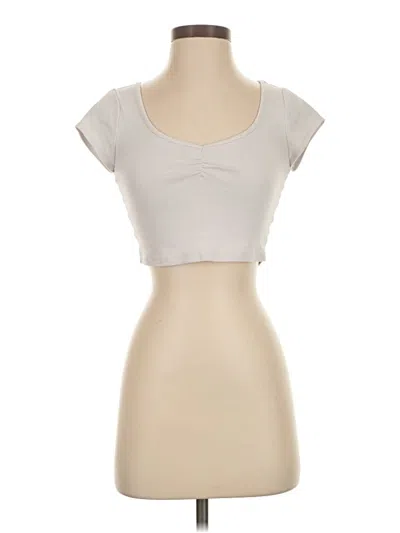 Pre-owned Pacsun Sleeveless T-shirt In White