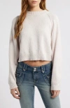 PACSUN PACSUN SNUG RAGLAN SLEEVE CROP SWEATER