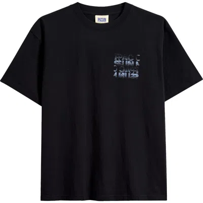 Pacsun Stamp Graphic T-shirt In Black