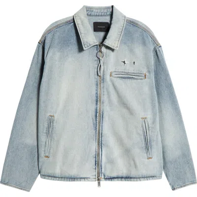 Pacsun Star Cotton Denim Jacket In Indigo