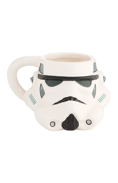 Pacsun Star Wars Stormtrooper Sculpted Ceramic Mug In White