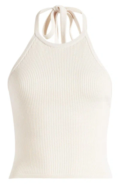 Pacsun Stella Sweater Tank In White Sand