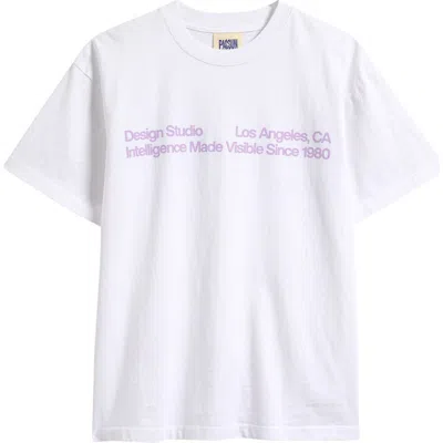 Pacsun Studio Graphic T-shirt In White
