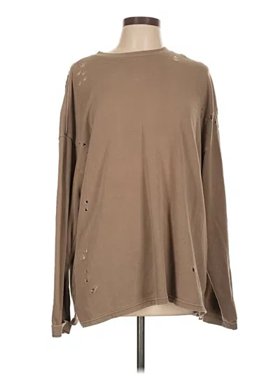 Pre-owned Pacsun Sweatshirt In Brown