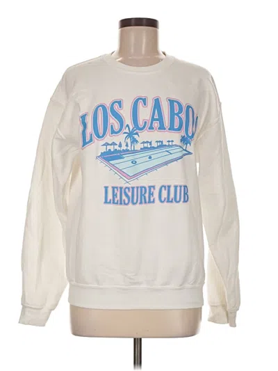 Pre-owned Pacsun Sweatshirt In Ivory