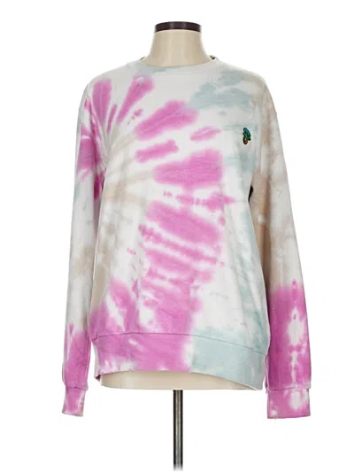 Pre-owned Pacsun Sweatshirt In Pink