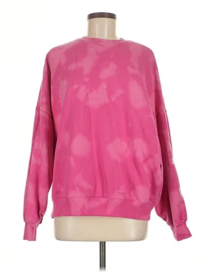 Pre-owned Pacsun Sweatshirt In Pink
