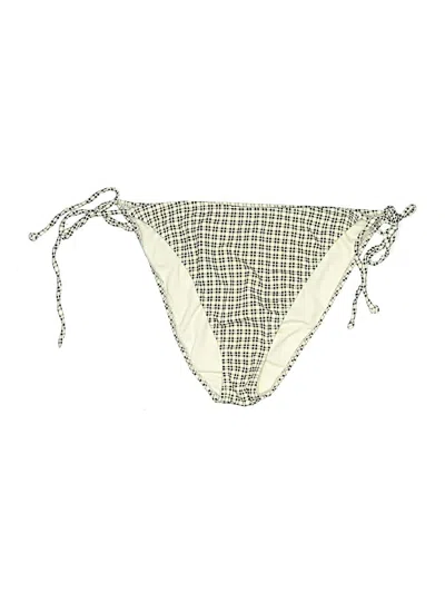 Pre-owned Pacsun Swimsuit Bottoms In Ivory