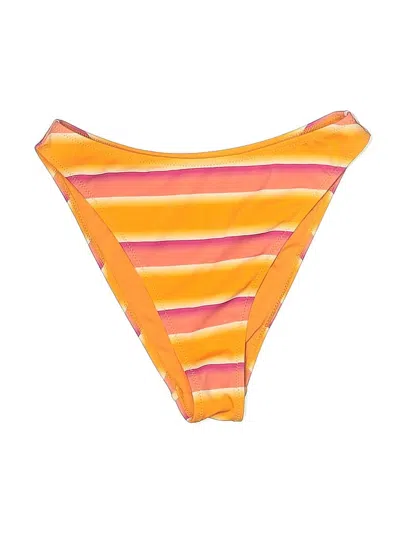 Pre-owned Pacsun Swimsuit Bottoms In Orange