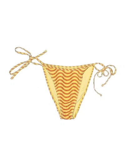 Pre-owned Pacsun Swimsuit Bottoms In Yellow